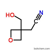 Molecular Structure of 42941-62-8 ((3-Hydroxymethyl-oxetan-3-yl)acetonitrile)